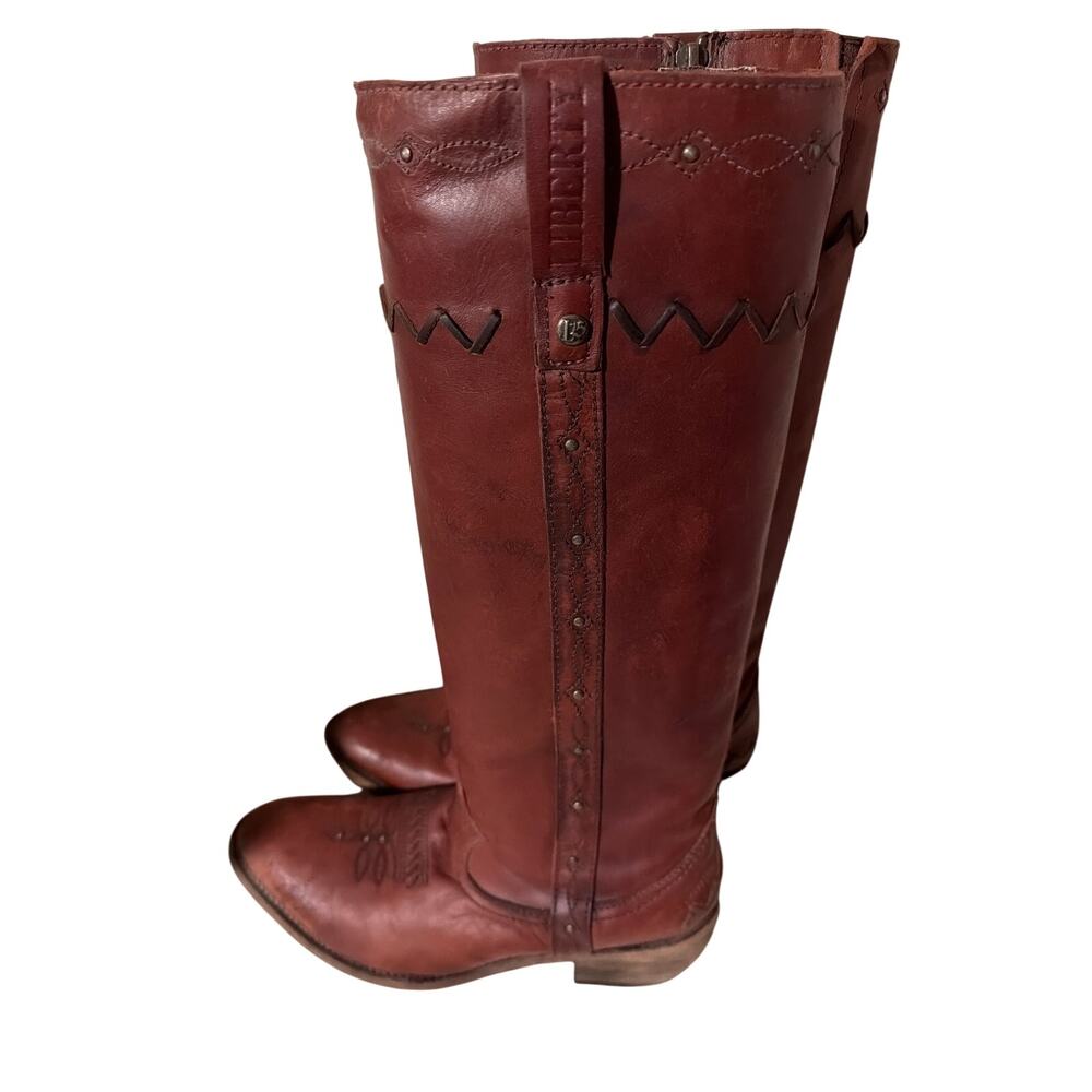 Women's Leather Knee High boots Made in Mexico Size 8.5